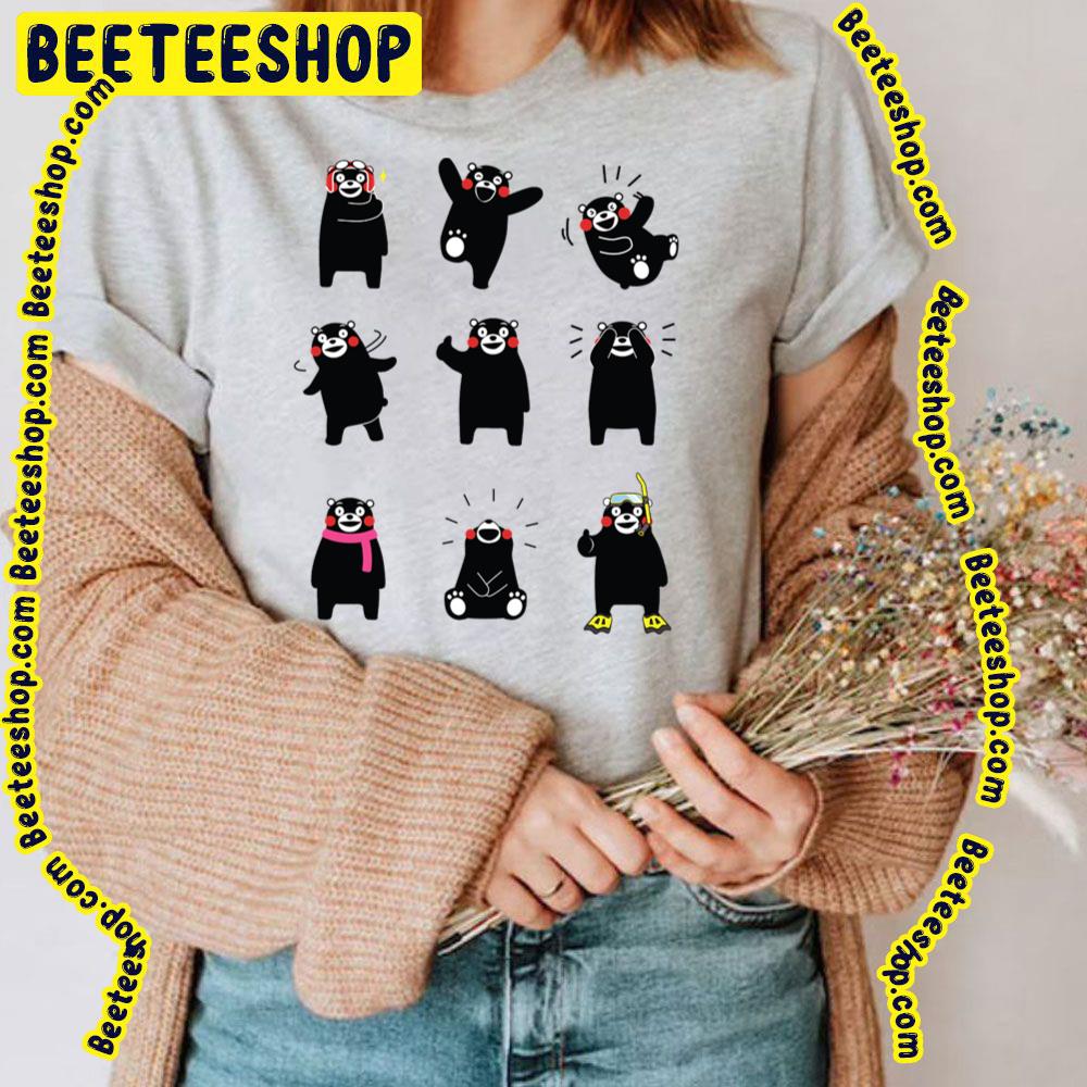 Cute Kumamon Trending Unisex T-Shirt Cute Kumamon Trending Unisex T-Shirt