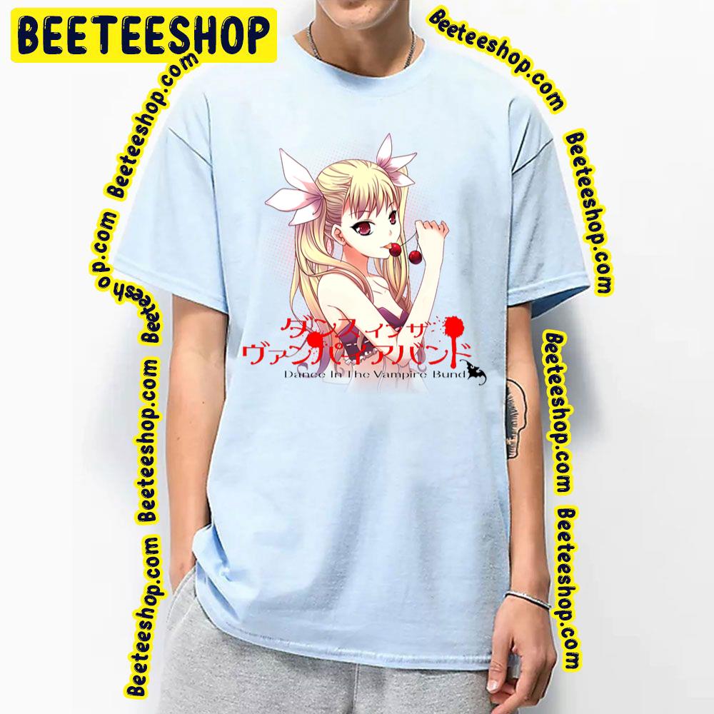 Cute Mina Tepes Dance In The Vampire Bund Trending Unisex T-Shirt Cute Mina Tepes Dance In The Vampire Bund Trending Unisex T-Shirt
