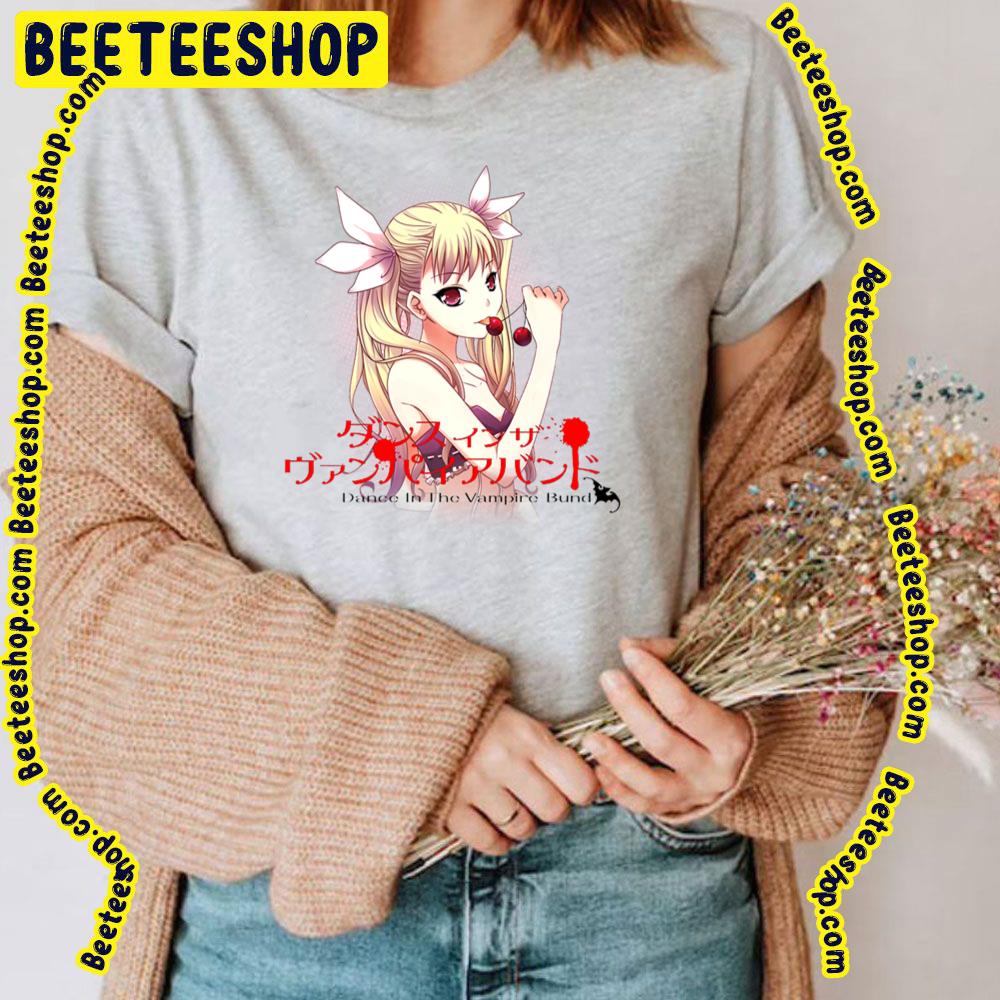 Cute Mina Tepes Dance In The Vampire Bund Trending Unisex T-Shirt Cute Mina Tepes Dance In The Vampire Bund Trending Unisex T-Shirt