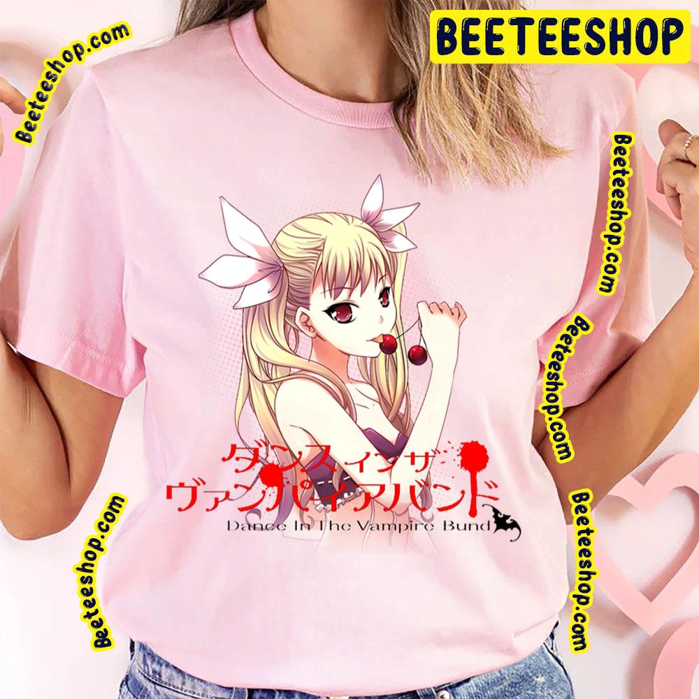 Cute Mina Tepes Dance In The Vampire Bund Trending Unisex T-Shirt Cute Mina Tepes Dance In The Vampire Bund Trending Unisex T-Shirt