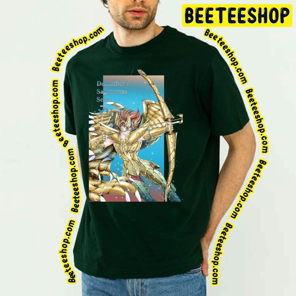 December Sagittarius Seiya Saint Seiya Soul Of Gold Trending Unisex T-Shirt December Sagittarius Seiya Saint Seiya Soul Of Gold Trending Unisex T-Shirt