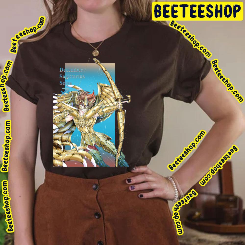 December Sagittarius Seiya Saint Seiya Soul Of Gold Trending Unisex T-Shirt December Sagittarius Seiya Saint Seiya Soul Of Gold Trending Unisex T-Shirt