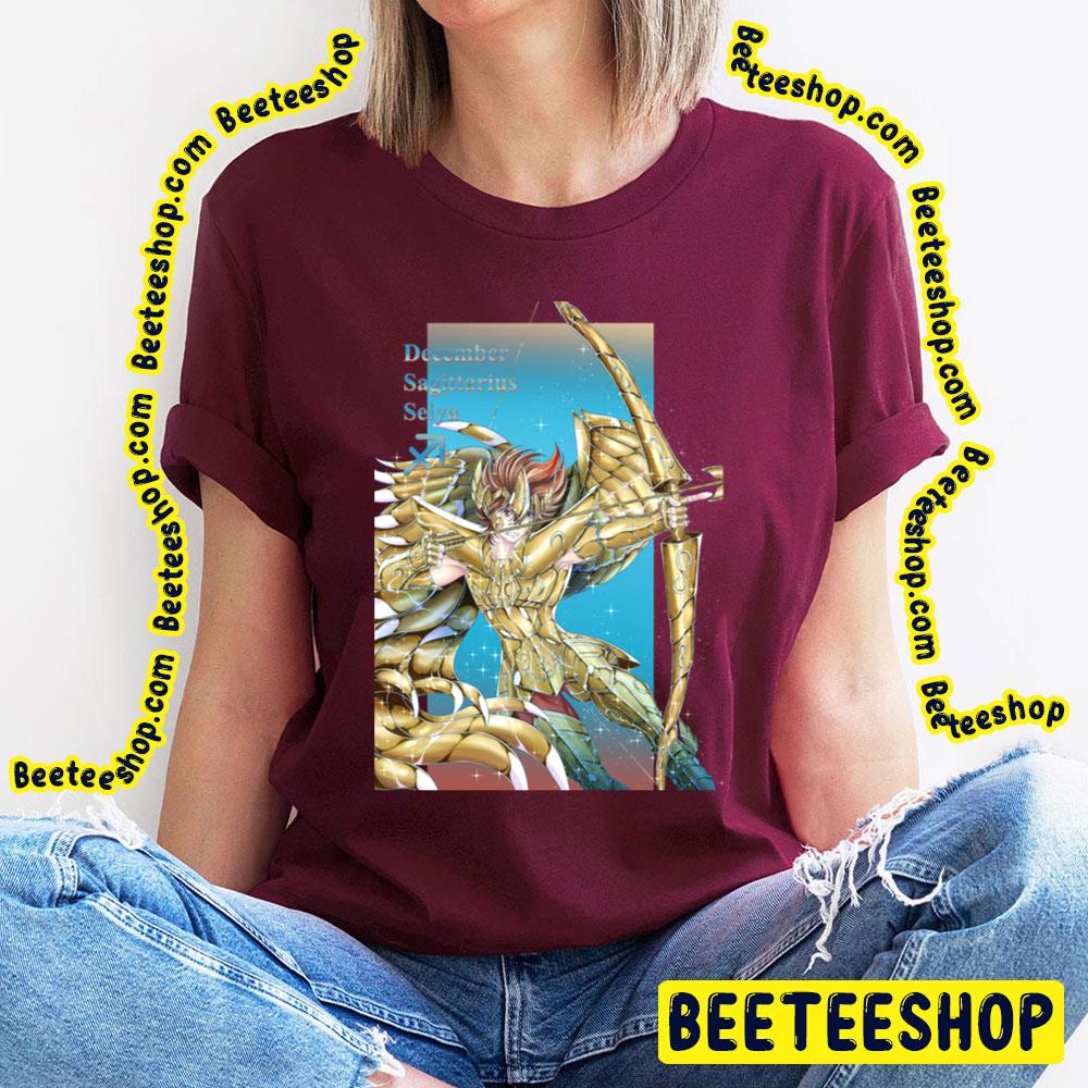 December Sagittarius Seiya Saint Seiya Soul Of Gold Trending Unisex T-Shirt December Sagittarius Seiya Saint Seiya Soul Of Gold Trending Unisex T-Shirt