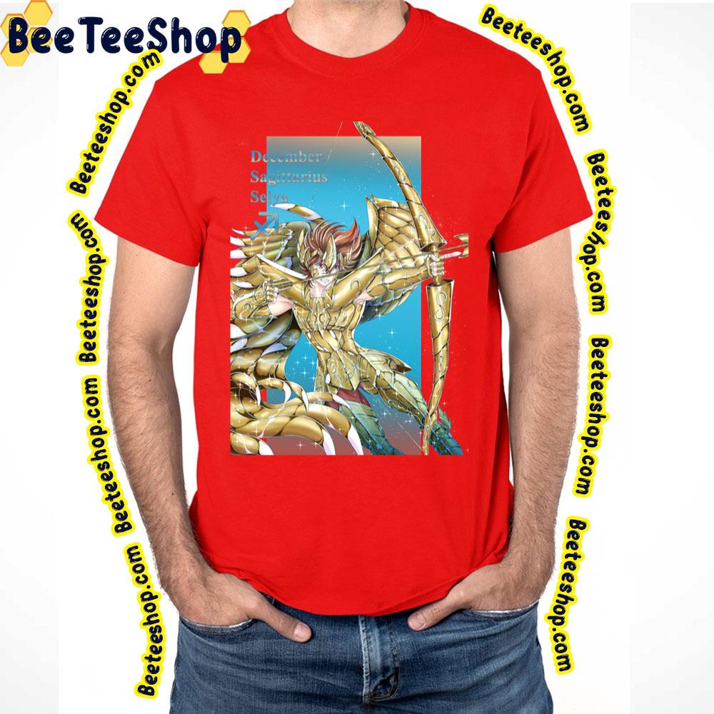 December Sagittarius Seiya Saint Seiya Soul Of Gold Trending Unisex T-Shirt December Sagittarius Seiya Saint Seiya Soul Of Gold Trending Unisex T-Shirt