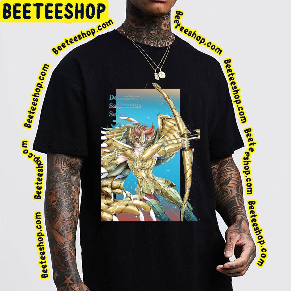 December Sagittarius Seiya Saint Seiya Soul Of Gold Trending Unisex T-Shirt December Sagittarius Seiya Saint Seiya Soul Of Gold Trending Unisex T-Shirt