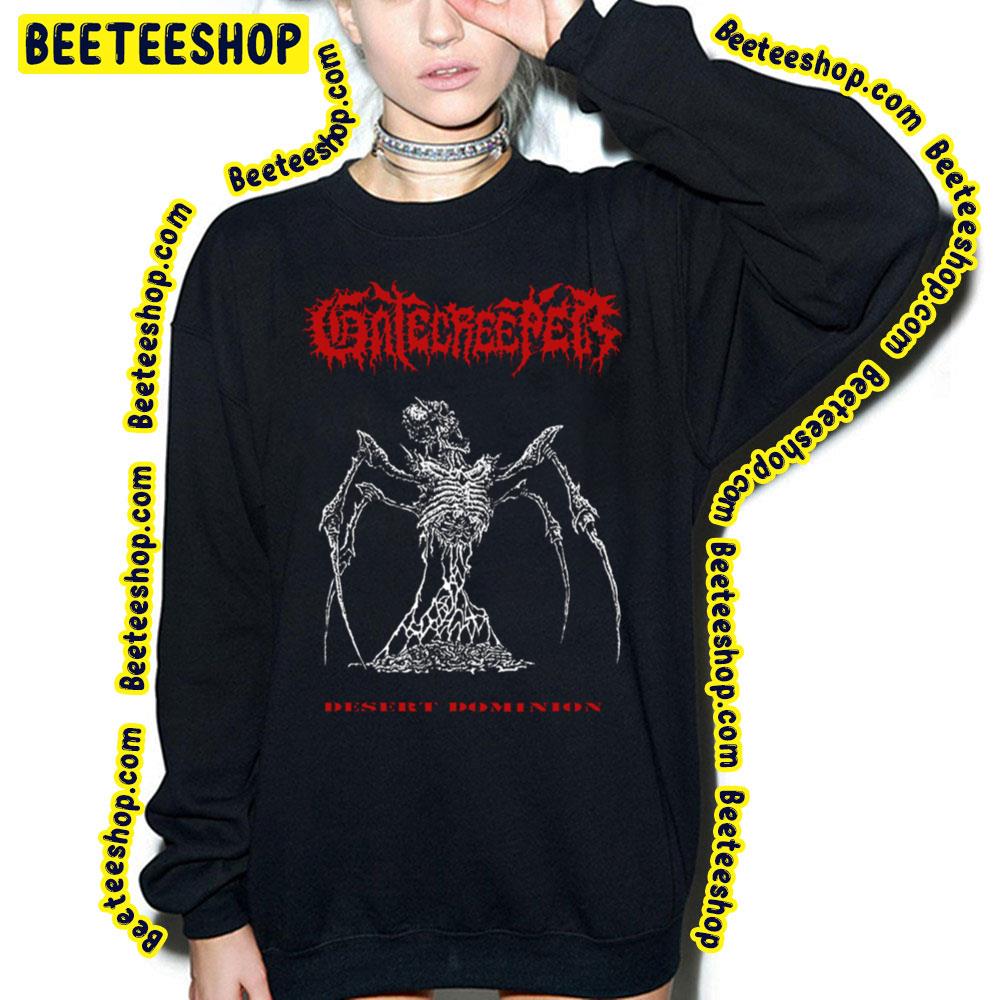 Desert Dominion Gatecreeper Death Metal Red Design Trending Unisex T-Shirt Desert Dominion Gatecreeper Death Metal Red Design Trending Unisex T-Shirt