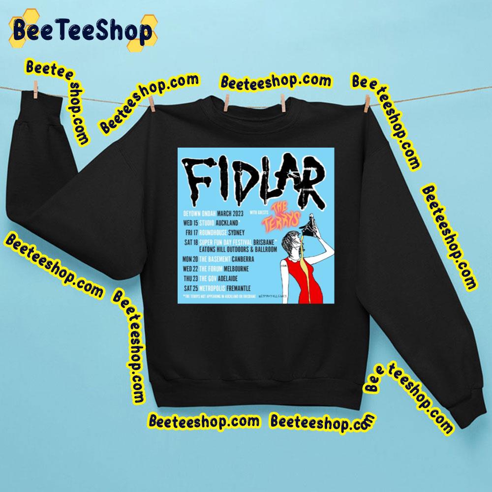 Deyown Ondah March 2023 Fidlar With The Terrys Trending Unisex Sweatshirt Deyown Ondah March 2023 Fidlar With The Terrys Trending Unisex Sweatshirt