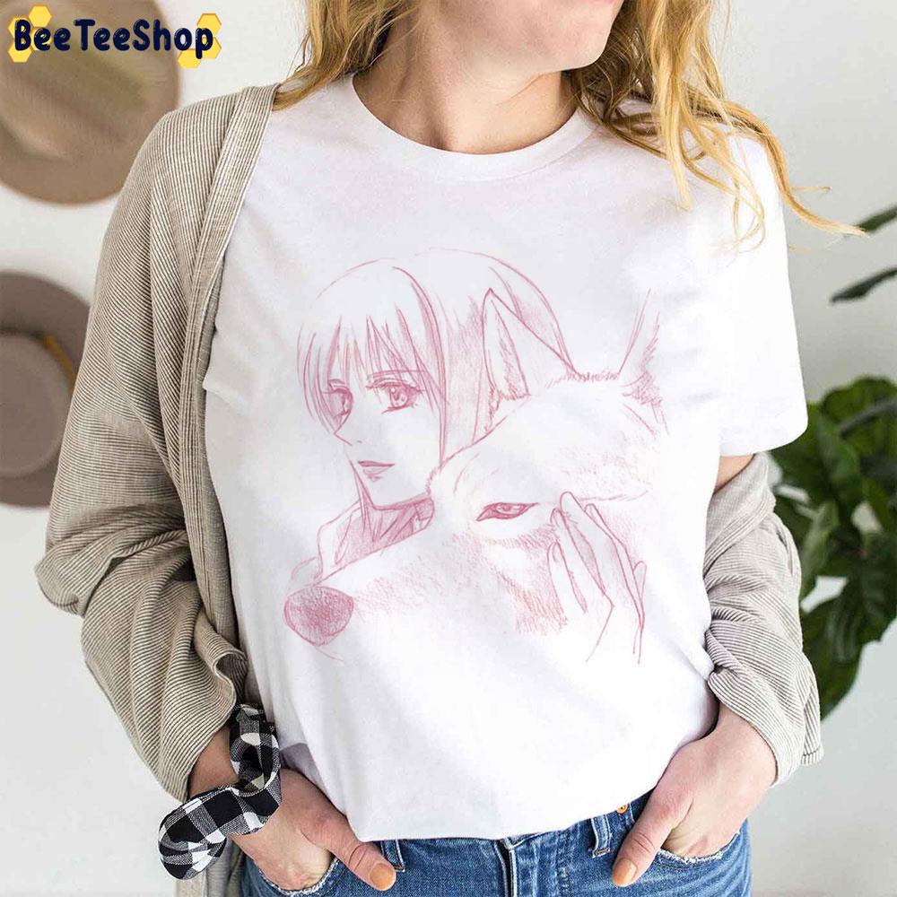 Draw Art Wolf's Rain Trending Unisex T-Shirt Draw Art Wolf's Rain Trending Unisex T-Shirt