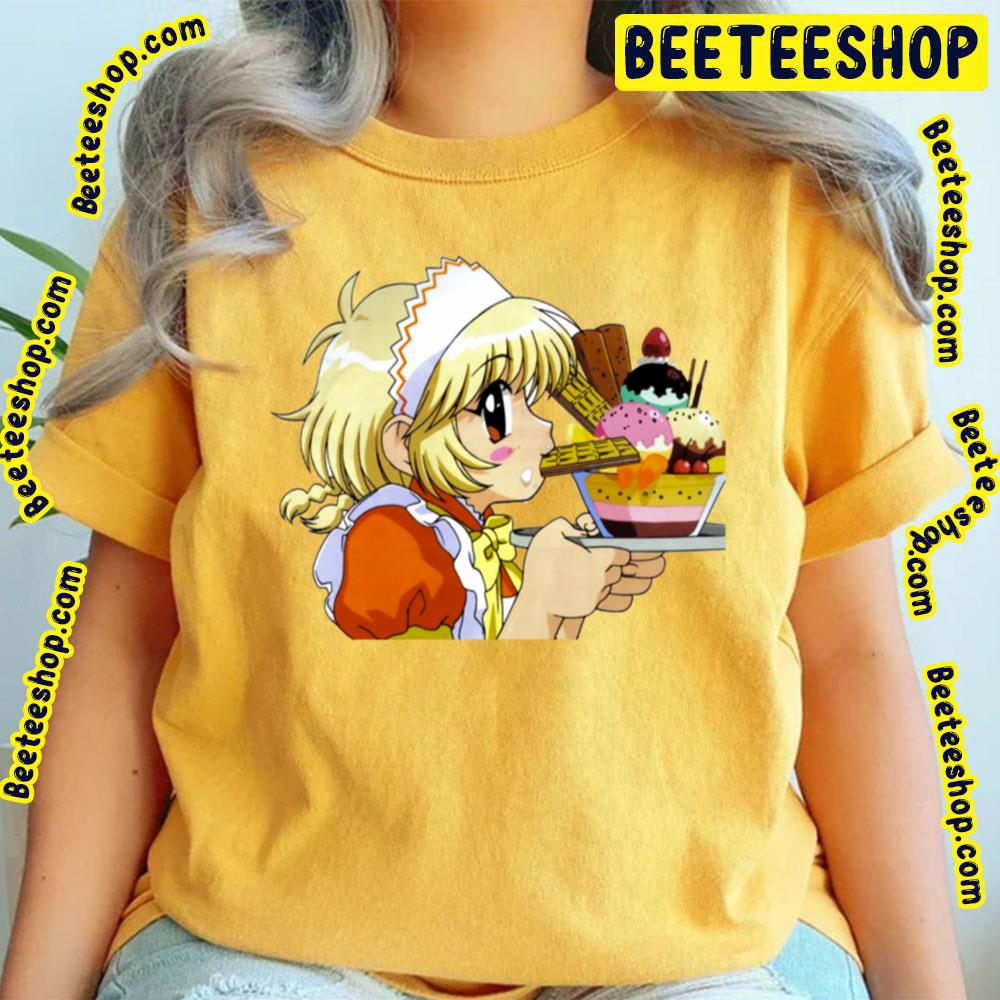 Eating Pudding Fong Tokyo Mew Mew Trending Unisex T-Shirt Eating Pudding Fong Tokyo Mew Mew Trending Unisex T-Shirt