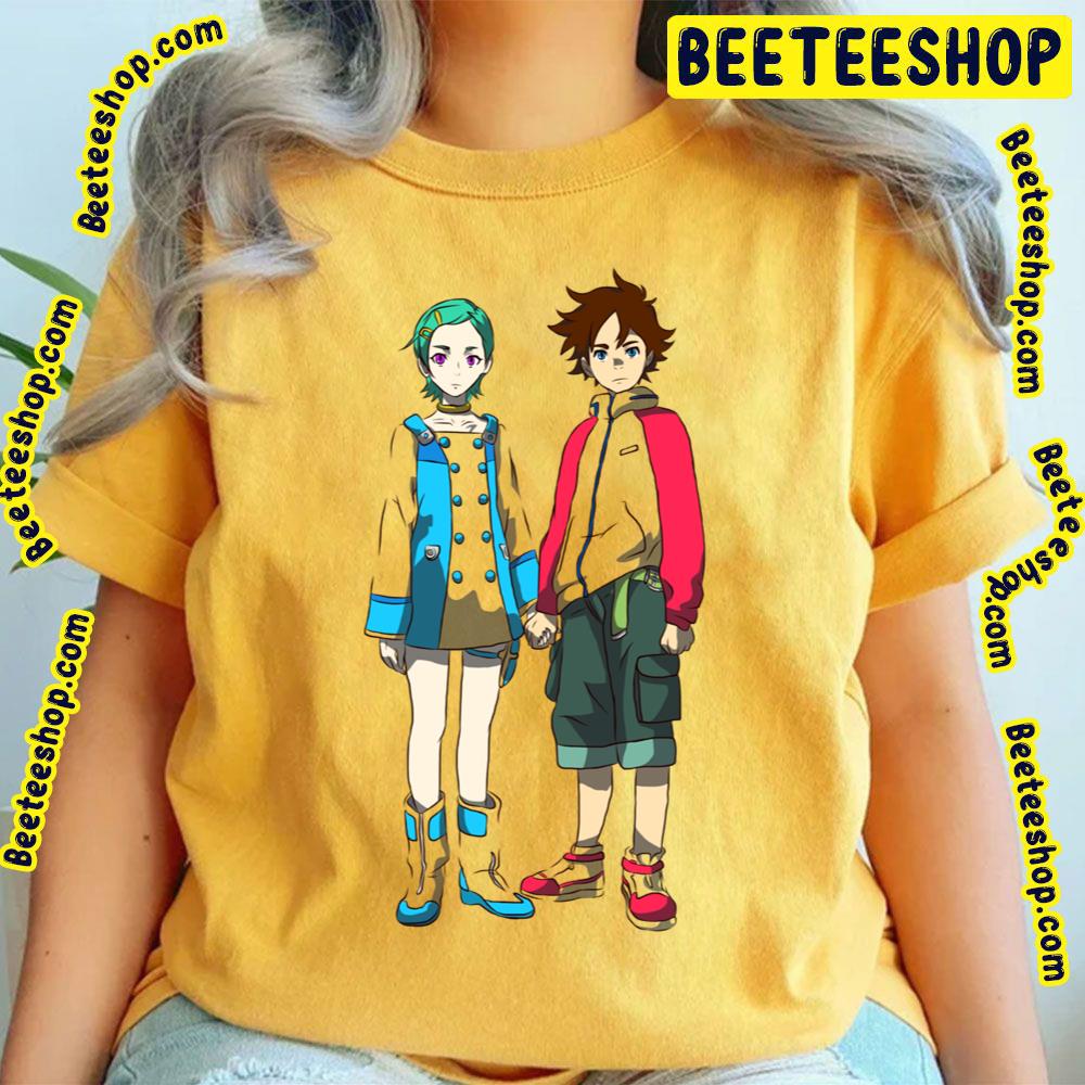 Es Pop Art Kōkyōshihen Eureka Seven Trending Unisex T-Shirt Es Pop Art Kōkyōshihen Eureka Seven Trending Unisex T-Shirt