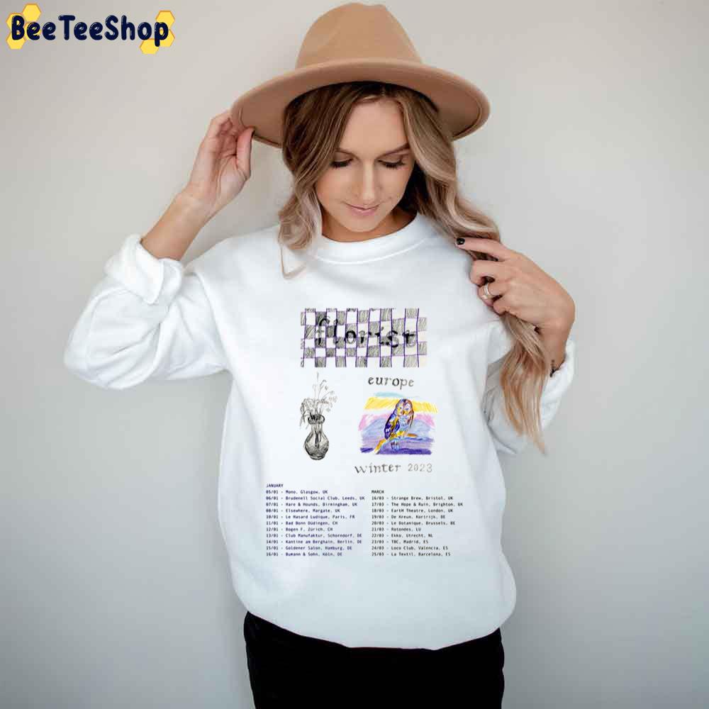Europe Winter 2023 Florist Trending Unisex T-Shirt Europe Winter 2023 Florist Trending Unisex T-Shirt