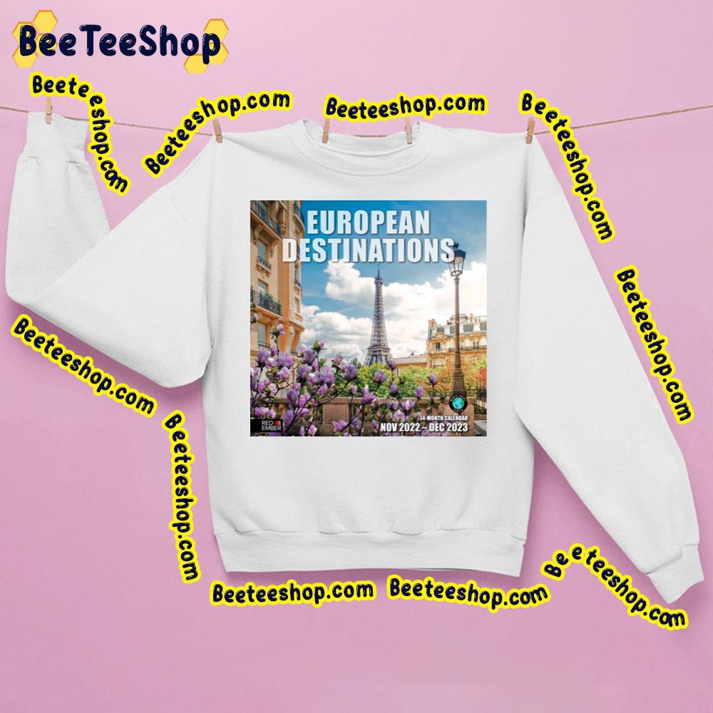 European Destinations 2022 2023 Unisex Sweatshirt European Destinations 2022 2023 Unisex Sweatshirt