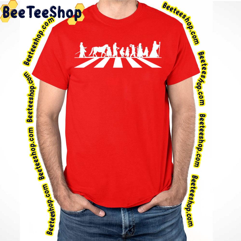Fellowship Of The Ring Abbey Road Trending Unisex T-Shirt Fellowship Of The Ring Abbey Road Trending Unisex T-Shirt