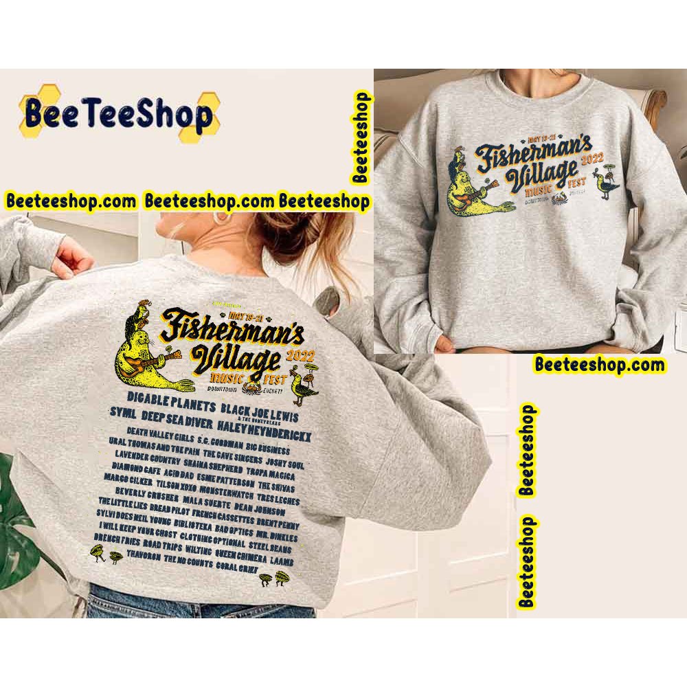 Fisherman’s Village Music Fest 2023 Double Side Double Side Trending Unisex Shirt Fisherman’s Village Music Fest 2023 Double Side Double Side Trending Unisex Shirt