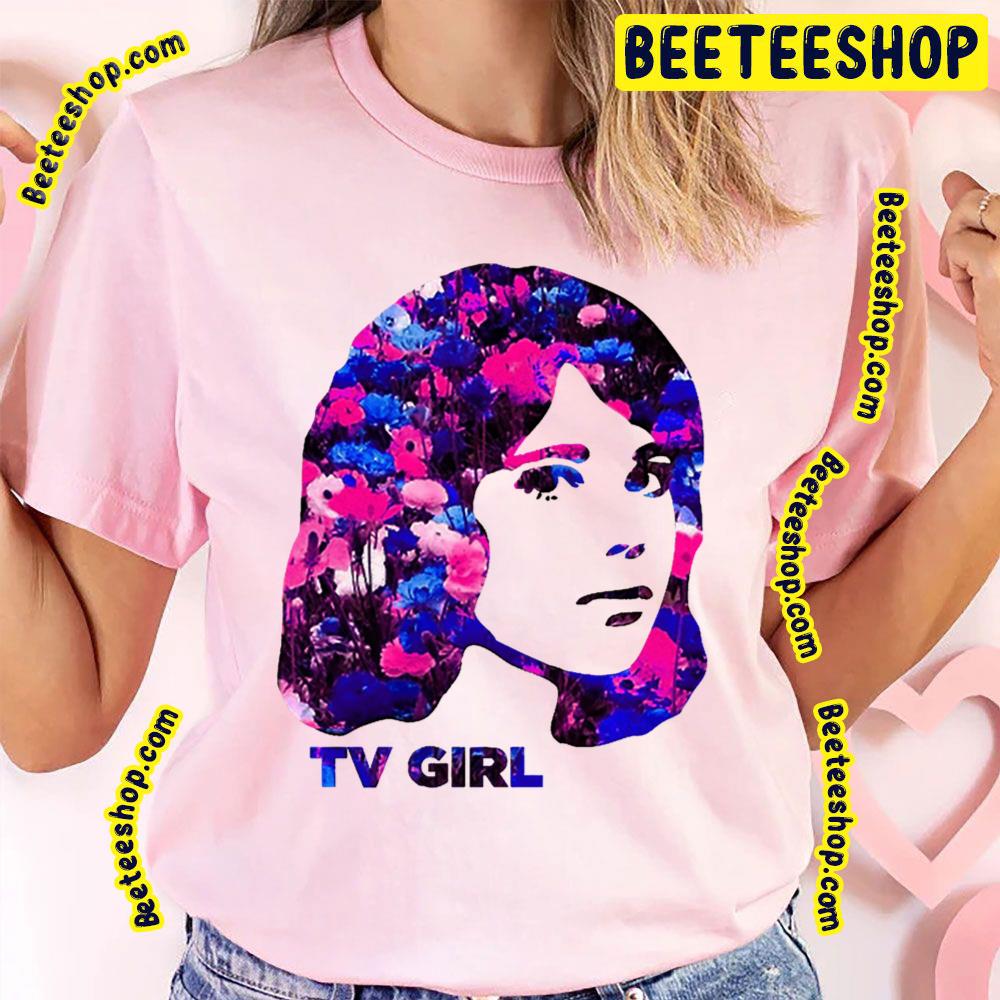 Floral Tv Girl Trending Unisex T-Shirt Floral Tv Girl Trending Unisex T-Shirt