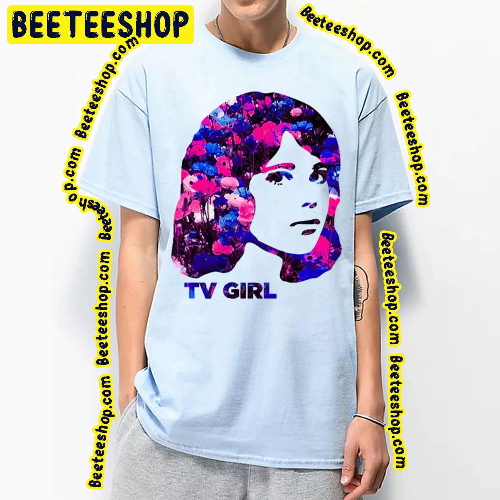 Floral Tv Girl Trending Unisex T-Shirt Floral Tv Girl Trending Unisex T-Shirt