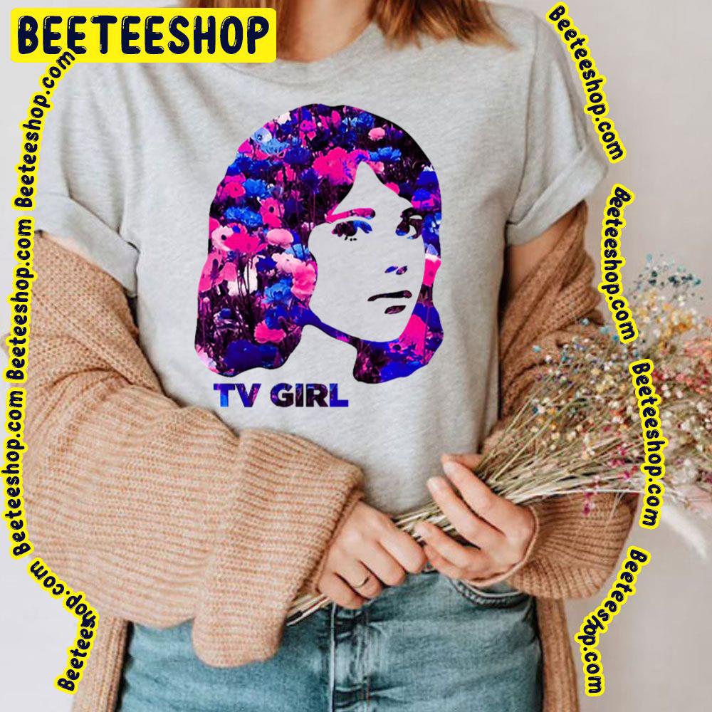 Floral Tv Girl Trending Unisex T-Shirt Floral Tv Girl Trending Unisex T-Shirt