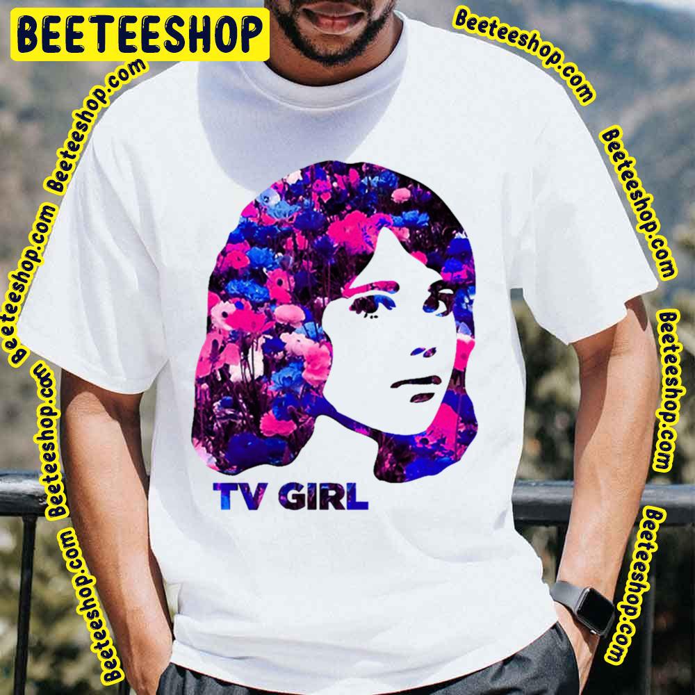 Floral Tv Girl Trending Unisex T-Shirt Floral Tv Girl Trending Unisex T-Shirt