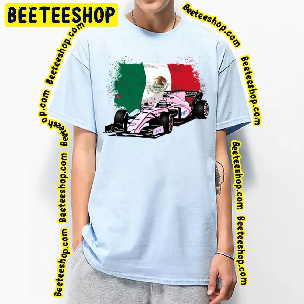 Formula 1 Racing Mexico Flag Trending Unisex T-Shirt Formula 1 Racing Mexico Flag Trending Unisex T-Shirt