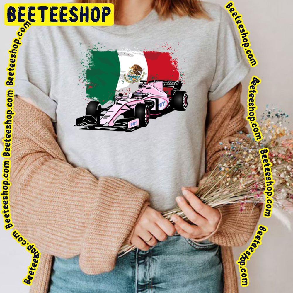 Formula 1 Racing Mexico Flag Trending Unisex T-Shirt Formula 1 Racing Mexico Flag Trending Unisex T-Shirt