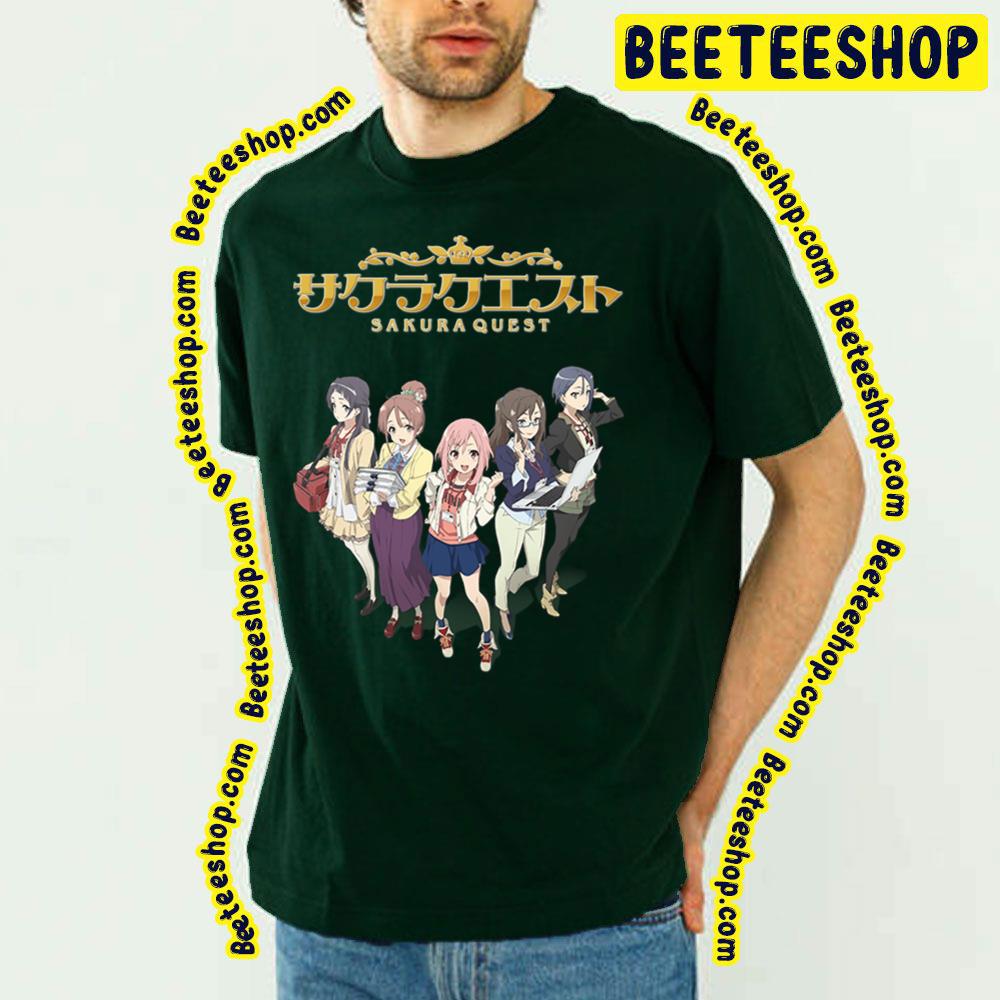 Girls Sakura Quest Trending Unisex T-Shirt Girls Sakura Quest Trending Unisex T-Shirt