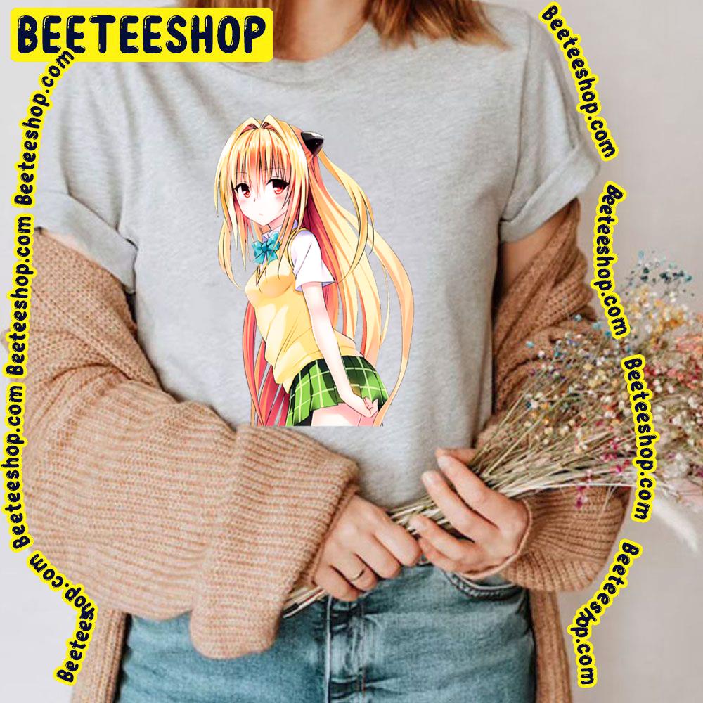 Golden Darkness Konjiki No Yami To Love-Ru Trending Unisex T-Shirt Golden Darkness Konjiki No Yami To Love-Ru Trending Unisex T-Shirt