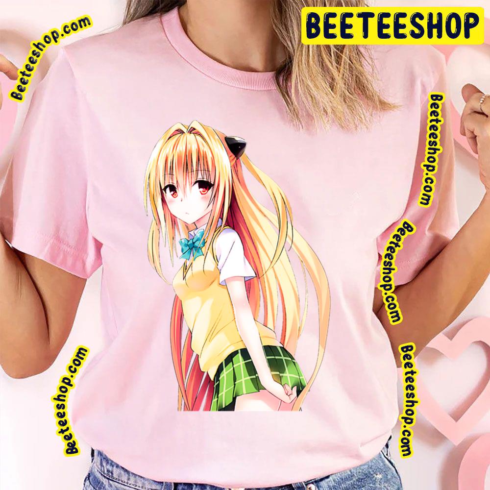 Golden Darkness Konjiki No Yami To Love-Ru Trending Unisex T-Shirt Golden Darkness Konjiki No Yami To Love-Ru Trending Unisex T-Shirt