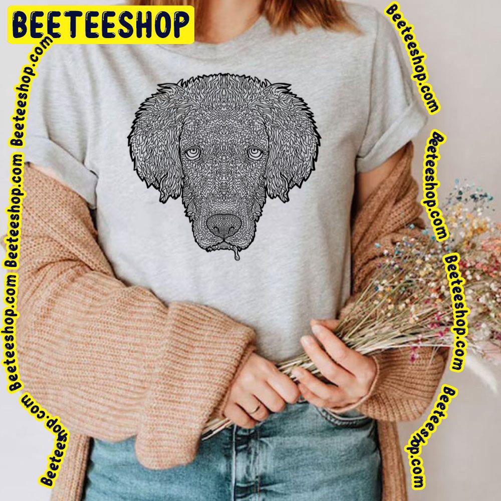 Golden Retriever Detailed Dogs Illustration Trending Unisex T-Shirt Golden Retriever Detailed Dogs Illustration Trending Unisex T-Shirt