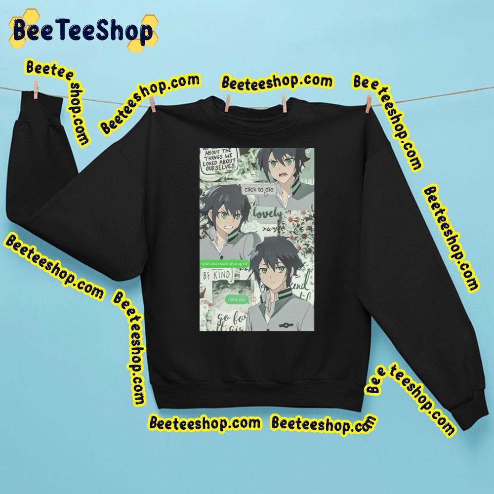 Green Wallpaper Owari No Seraph Trending Unisex Sweatshirt Green Wallpaper Owari No Seraph Trending Unisex Sweatshirt