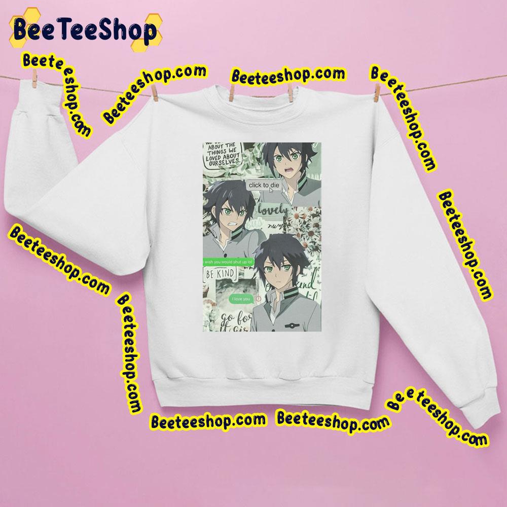 Green Wallpaper Owari No Seraph Trending Unisex Sweatshirt Green Wallpaper Owari No Seraph Trending Unisex Sweatshirt