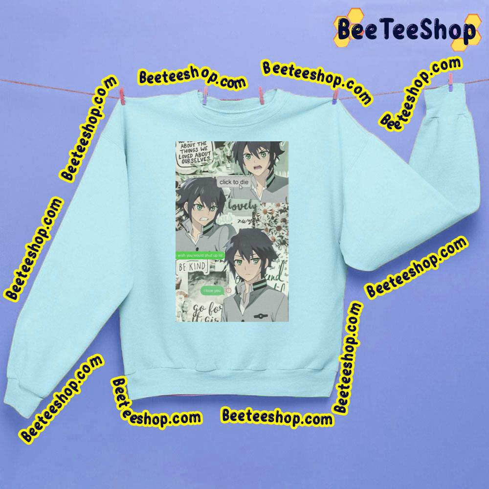 Green Wallpaper Owari No Seraph Trending Unisex Sweatshirt Green Wallpaper Owari No Seraph Trending Unisex Sweatshirt
