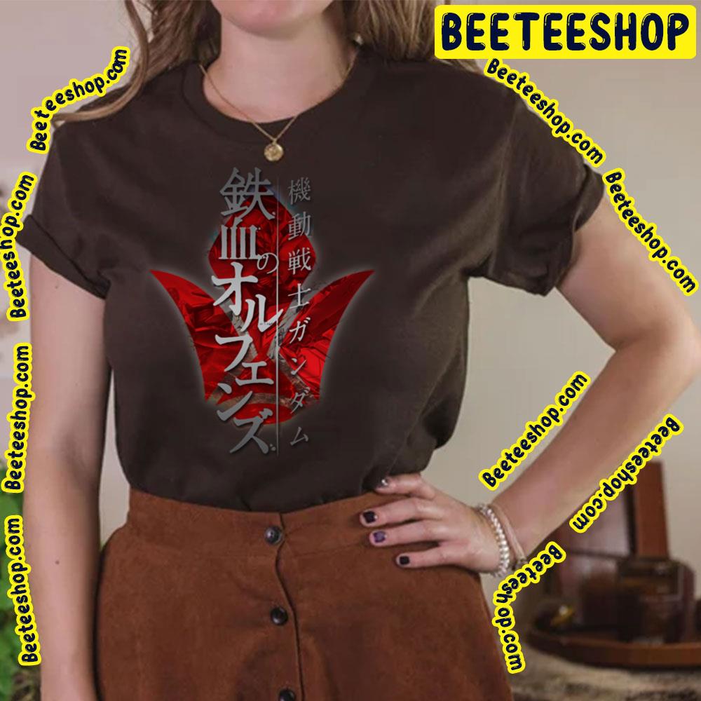 Gundam Iron Blooded Orphans Tekkedan Trending Unisex T-Shirt Gundam Iron Blooded Orphans Tekkedan Trending Unisex T-Shirt