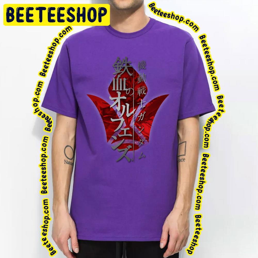 Gundam Iron Blooded Orphans Tekkedan Trending Unisex T-Shirt Gundam Iron Blooded Orphans Tekkedan Trending Unisex T-Shirt
