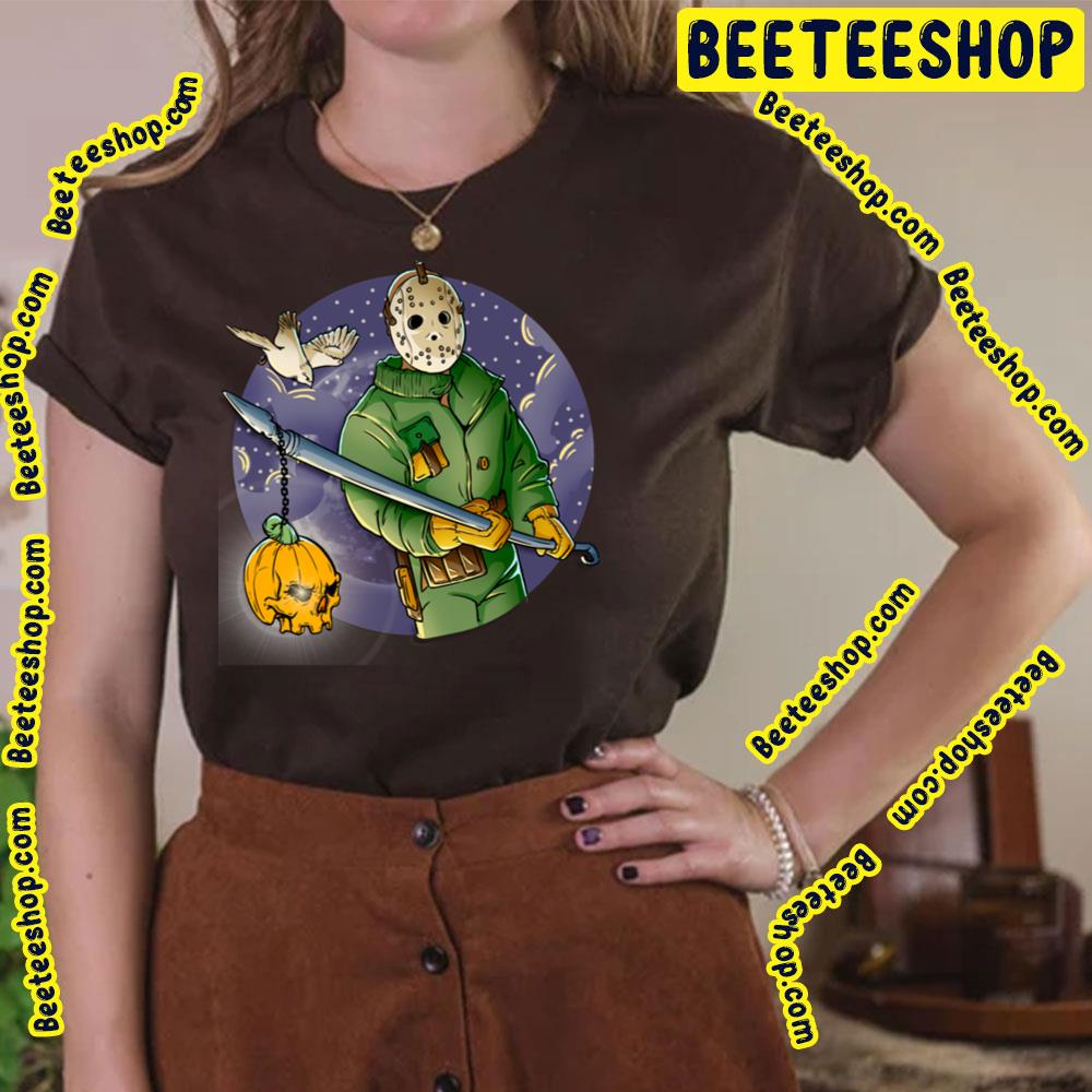 Halloween Horror Mask Pumpkin Trending Unisex T-Shirt Halloween Horror Mask Pumpkin Trending Unisex T-Shirt