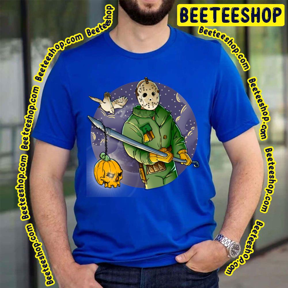 Halloween Horror Mask Pumpkin Trending Unisex T-Shirt Halloween Horror Mask Pumpkin Trending Unisex T-Shirt