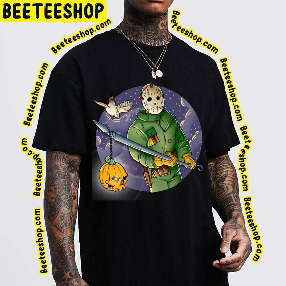 Halloween Horror Mask Pumpkin Trending Unisex T-Shirt Halloween Horror Mask Pumpkin Trending Unisex T-Shirt