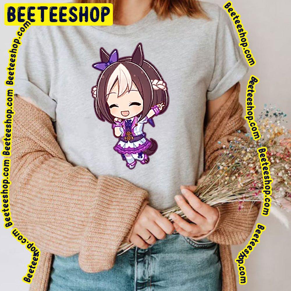 Happy Special Week Chibi Uma Musume Pretty Derby Trending Unisex T-Shirt Happy Special Week Chibi Uma Musume Pretty Derby Trending Unisex T-Shirt