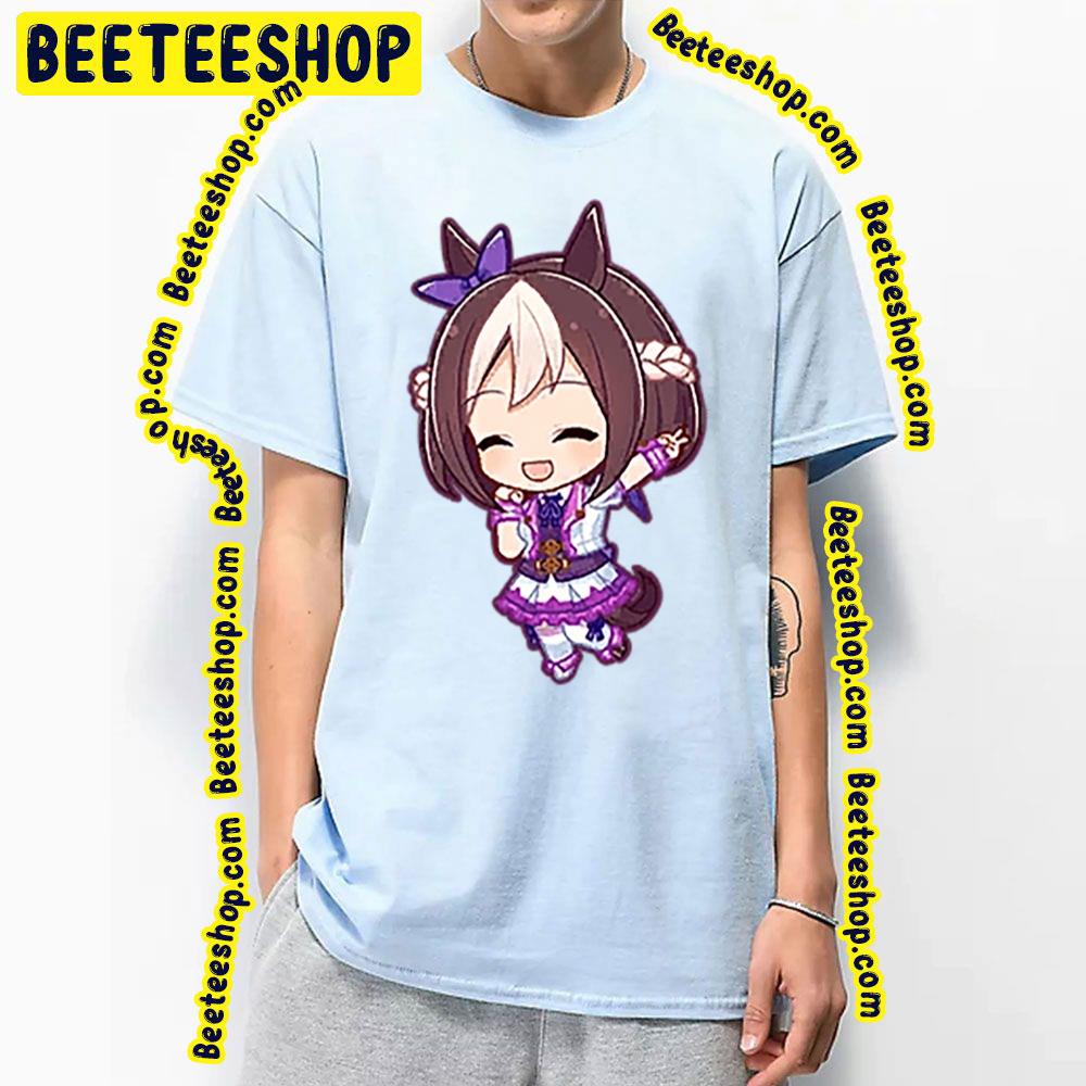 Happy Special Week Chibi Uma Musume Pretty Derby Trending Unisex T-Shirt Happy Special Week Chibi Uma Musume Pretty Derby Trending Unisex T-Shirt