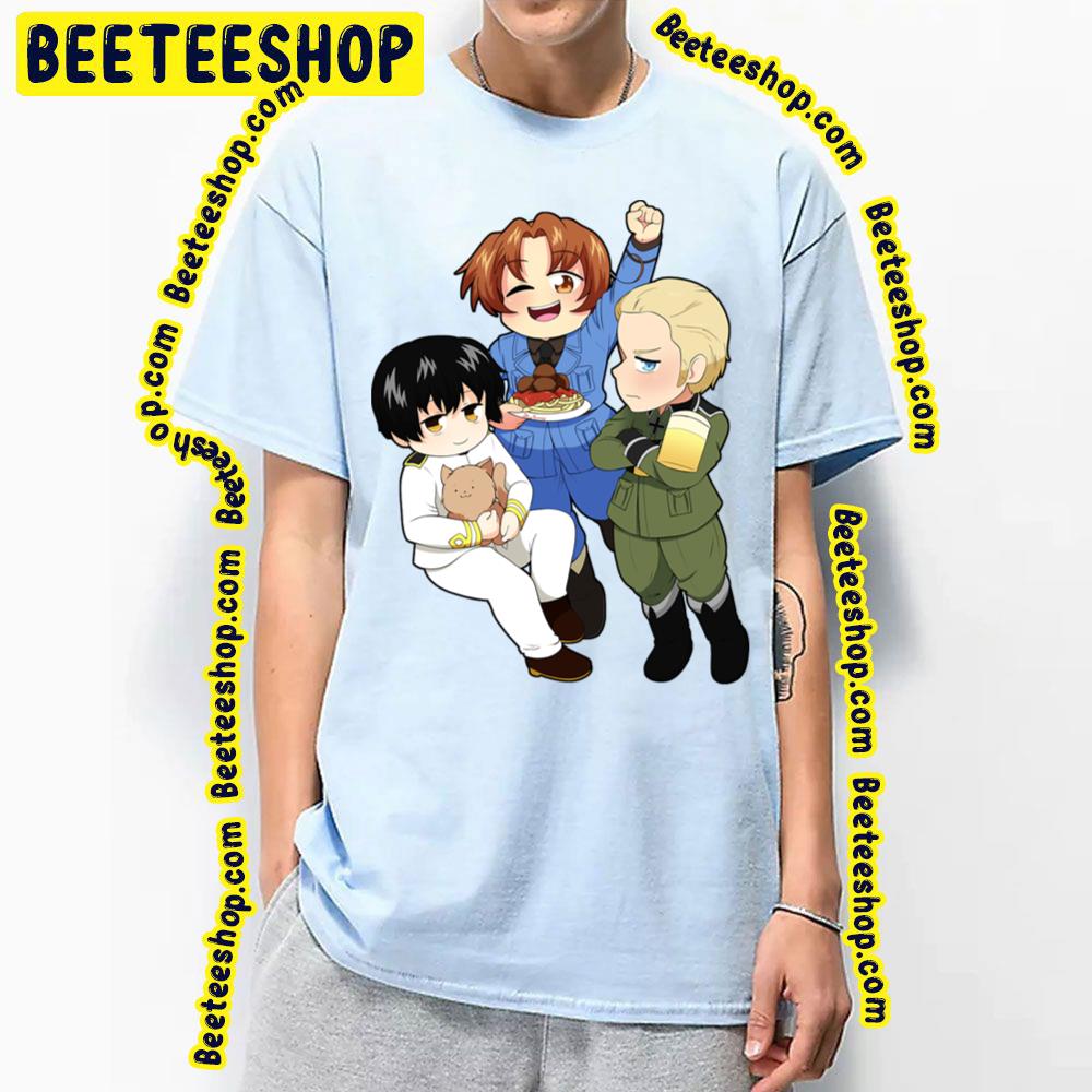 Hetalia Archives Axis Powers Trending Unisex T-Shirt Hetalia Archives Axis Powers Trending Unisex T-Shirt