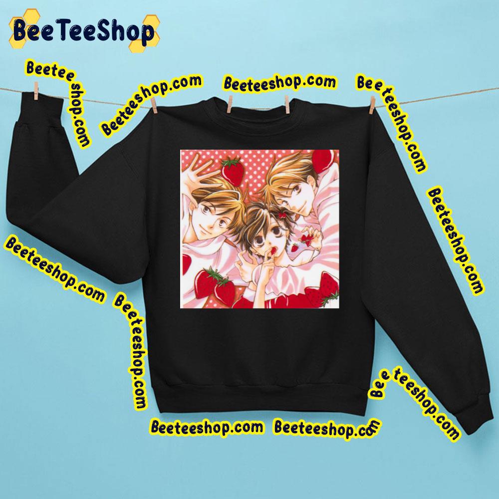 Hikaru Kaoru And Haruhi Ouran High School Host Club Trending Unisex Sweatshirt Hikaru Kaoru And Haruhi Ouran High School Host Club Trending Unisex Sweatshirt