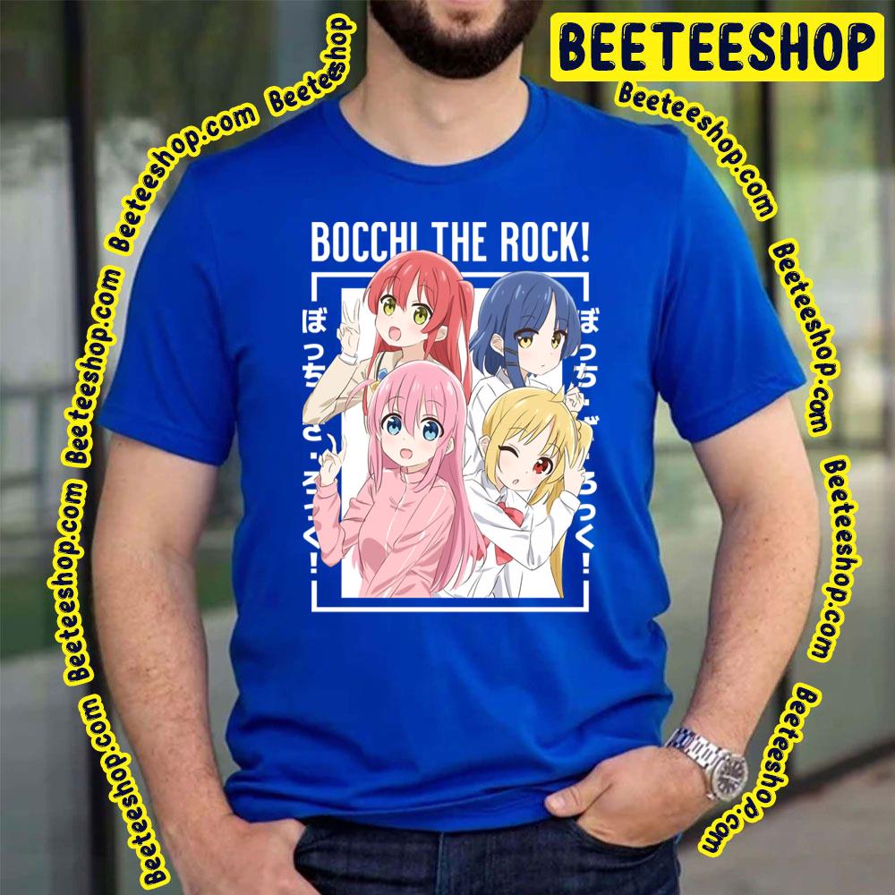 Hitori Gotoh Kita Ikuyo Nijika Ijichi Ryо̄ Yamada Bocchi The Rock! Trending Unisex T-Shirt Hitori Gotoh Kita Ikuyo Nijika Ijichi Ryо̄ Yamada Bocchi The Rock! Trending Unisex T-Shirt