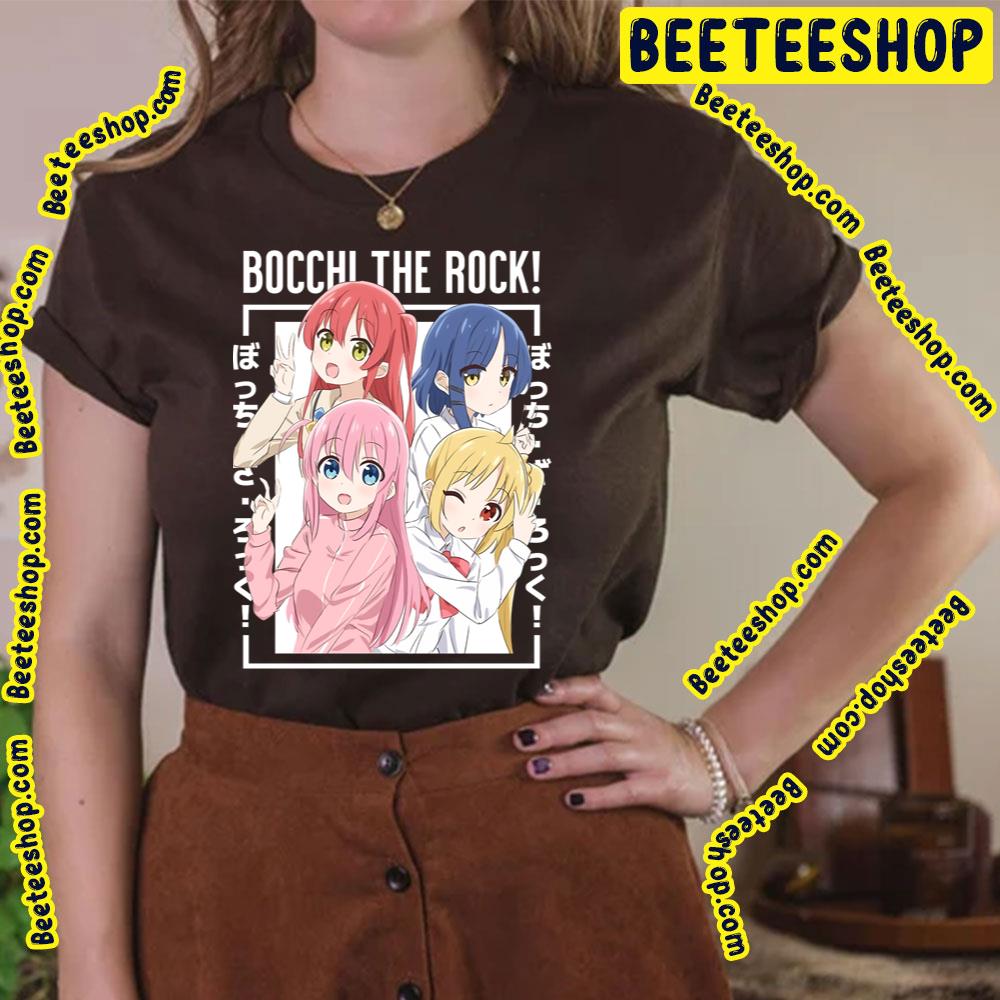 Hitori Gotoh Kita Ikuyo Nijika Ijichi Ryо̄ Yamada Bocchi The Rock! Trending Unisex T-Shirt Hitori Gotoh Kita Ikuyo Nijika Ijichi Ryо̄ Yamada Bocchi The Rock! Trending Unisex T-Shirt