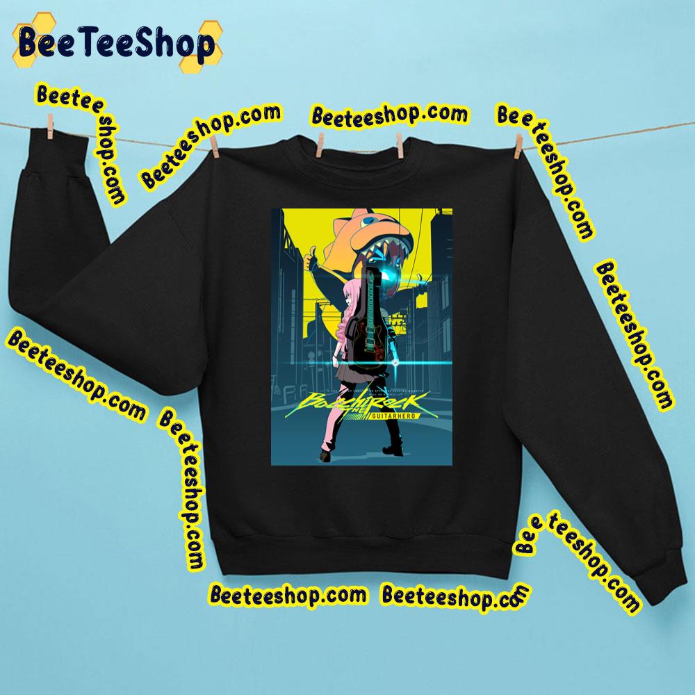 Hitori Gotoh X Cyberpunk Bocchi The Rock! Trending Unisex Sweatshirt Hitori Gotoh X Cyberpunk Bocchi The Rock! Trending Unisex Sweatshirt