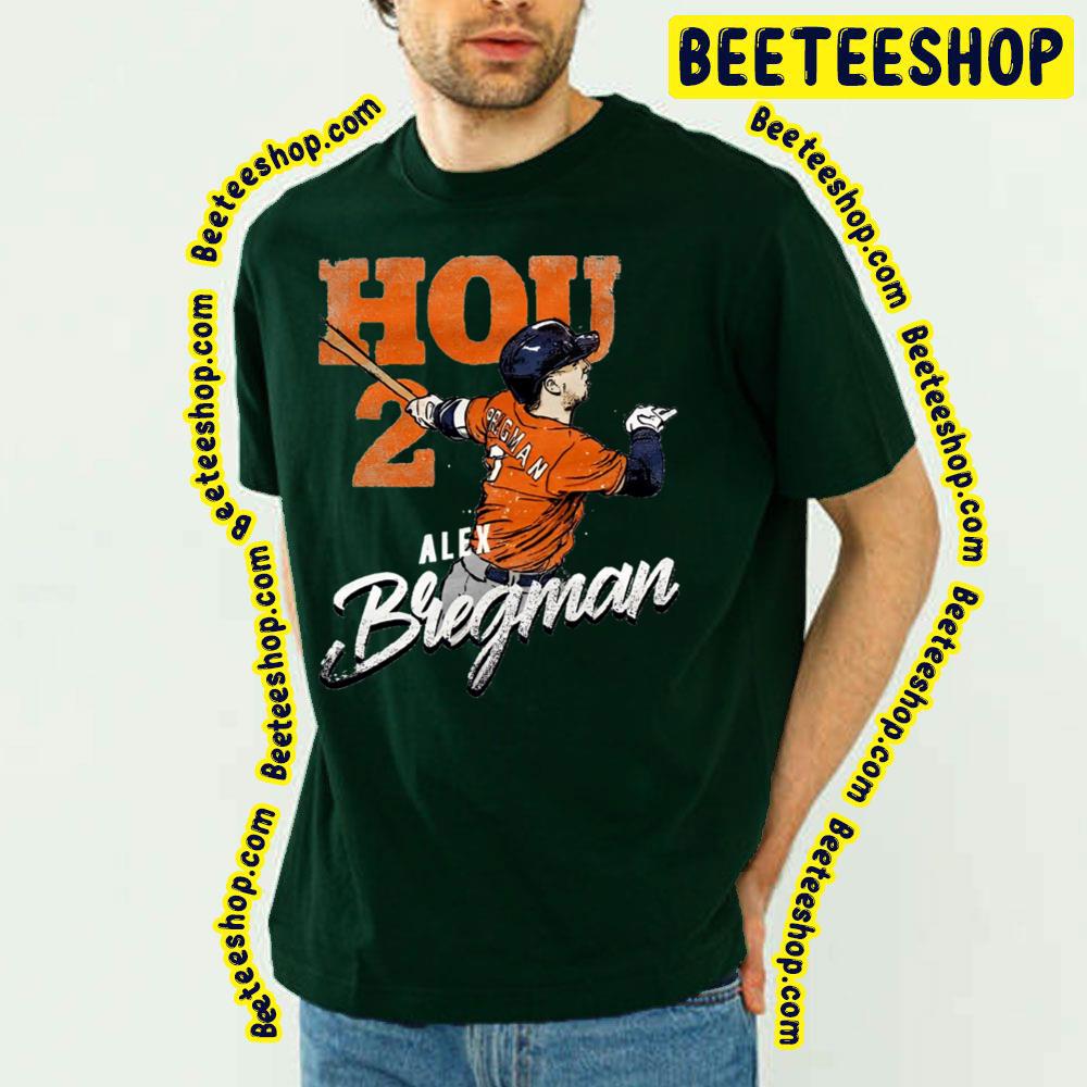 Hou 2 Alex Bregman Baseball Trending Unisex T-Shirt Hou 2 Alex Bregman Baseball Trending Unisex T-Shirt