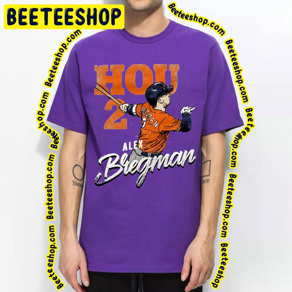 Hou 2 Alex Bregman Baseball Trending Unisex T-Shirt Hou 2 Alex Bregman Baseball Trending Unisex T-Shirt