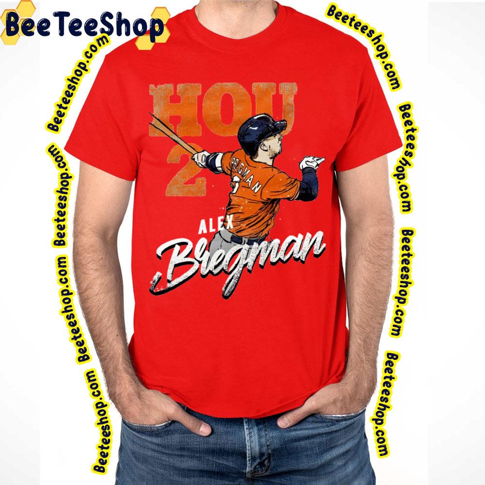 Hou 2 Alex Bregman Baseball Trending Unisex T-Shirt Hou 2 Alex Bregman Baseball Trending Unisex T-Shirt