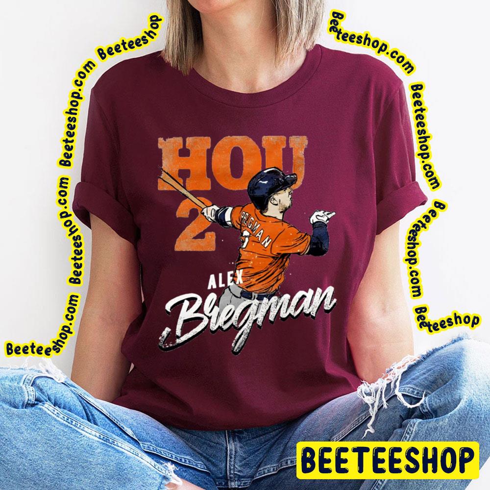 Hou 2 Alex Bregman Baseball Trending Unisex T-Shirt Hou 2 Alex Bregman Baseball Trending Unisex T-Shirt