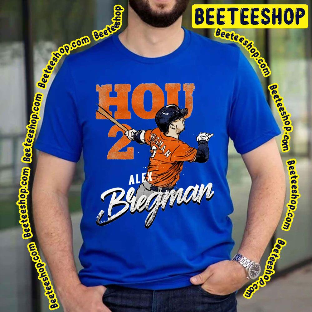 Hou 2 Alex Bregman Baseball Trending Unisex T-Shirt Hou 2 Alex Bregman Baseball Trending Unisex T-Shirt