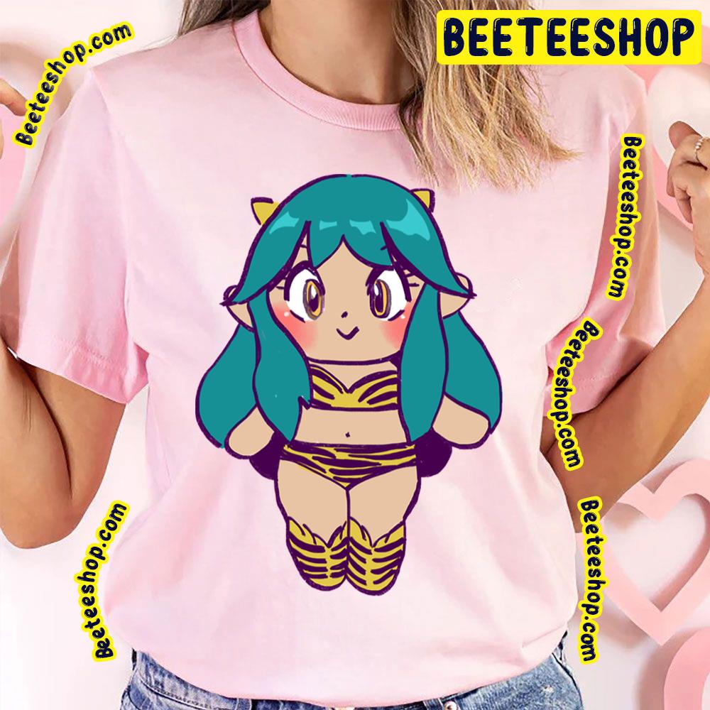 Invader Lum Chibi Plush Doll Urusei Yatsura Alien Oni Girl Trending Unisex T-Shirt Invader Lum Chibi Plush Doll Urusei Yatsura Alien Oni Girl Trending Unisex T-Shirt