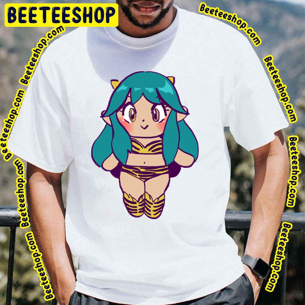 Invader Lum Chibi Plush Doll Urusei Yatsura Alien Oni Girl Trending Unisex T-Shirt Invader Lum Chibi Plush Doll Urusei Yatsura Alien Oni Girl Trending Unisex T-Shirt
